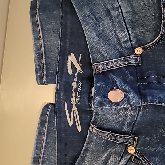 Seven 7 skinny tummyless 👖 jeans - Picture 9 of 10